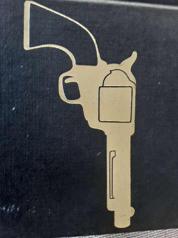 The Man With The Golden Gun by Ian Fleming ***First Edition Hardcover WITH GOLDEN GUN ON COVER**