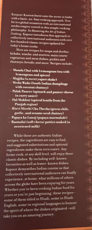Mastering The Art of Indian Cooking by Sanjeev Kapoor