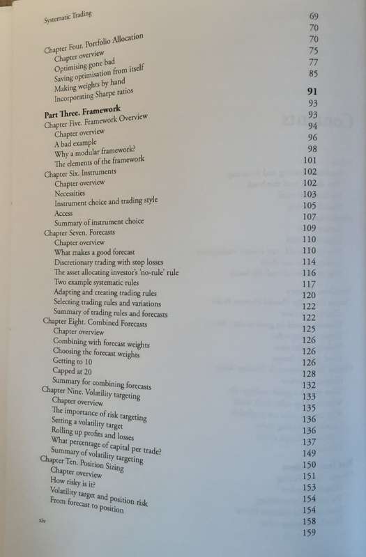 Systematic Trading  by Robert Carver