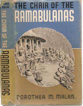 The Chair of the Ramabulanas by Dorothea M Malan