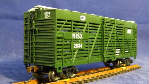 Bachmann HO silver series 18520 40' Stock Car