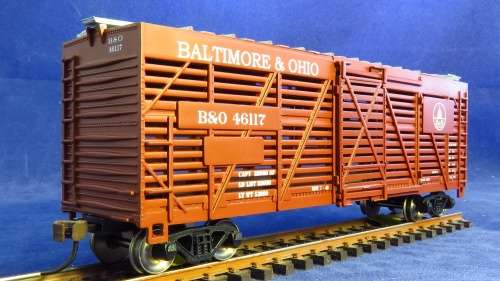 Bachmann HO silver series 18512 40' stock car
