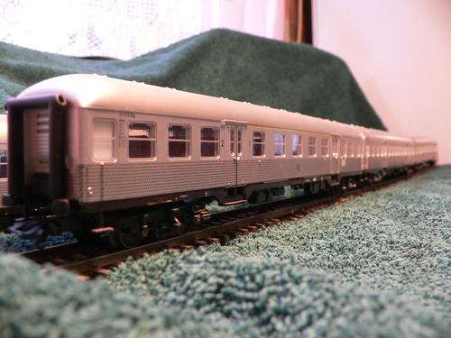 3 Marklin new tooling Silberling passenger coaches. Unboxed special