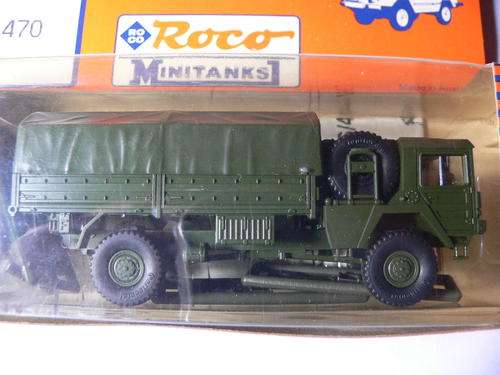 HO scale Roco minitanks heavy duty MAN armoured carrier