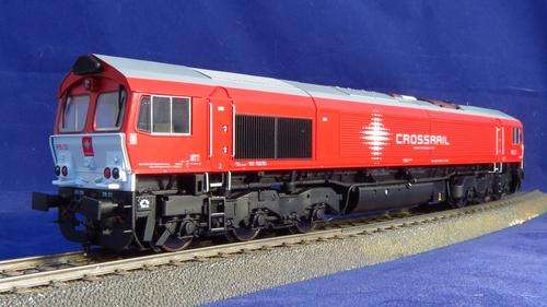 Heljan HO scale Class 66 diesel locomotive. 3 rail AC for Marklin. Digital with full sound.