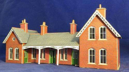 Metcalfe PO237 HO scale country station.