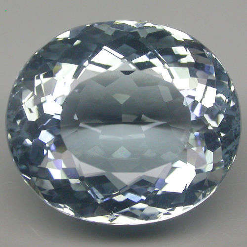 26.50 CT. GORGEOUS GREEN BLUE OVAL AQUAMARINE GEMSTONE