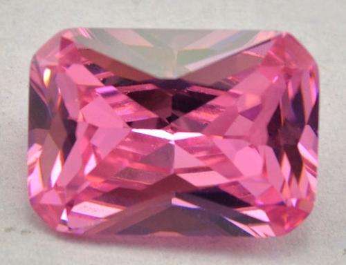 Exquisite 11.6ct Rectangle AAA Pink Kunzite