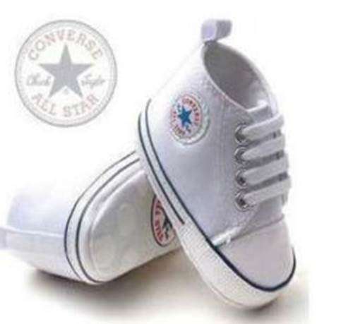 CONVERSE White Pre-Walkers (12-18 months)