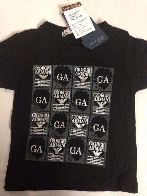ARMANI Black T-Shirt (2 years)