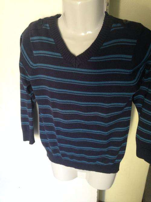 GEORGE Navy Stripe Jersey (4-5 years)