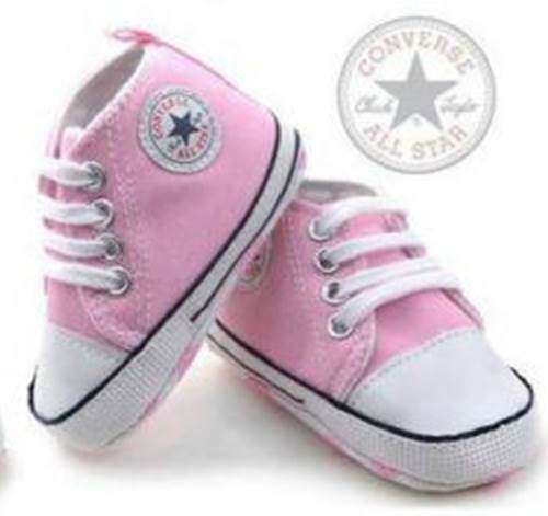 CONVERSE Pink Pre-Walkers (12-18 months)