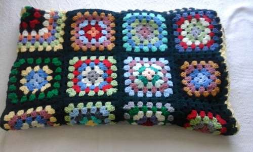 HAND CROCHETED "GRANNY SQUARES" BLANKET (SPECIAL... PRICE DROP!)