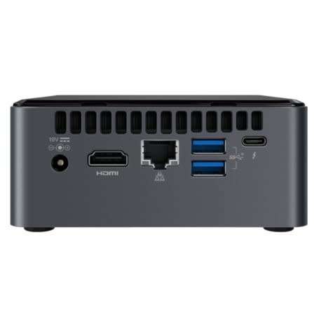 Intel NUC NUC7I3BNH Intel Kaby Lake Core i3-7100U 2.4GHz-500GB HDD and 4GB RAM