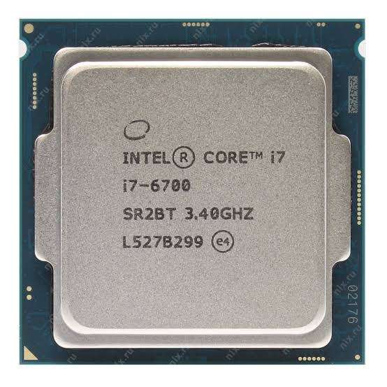 Intel® Core i7-6700 Processor 8M Cache, up to 4.00 GHz