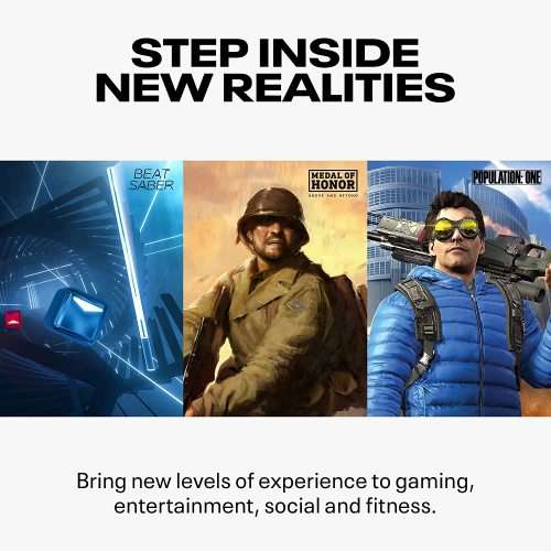 Oculus Quest 2  Advanced All-In-One Virtual Reality Headset  128 GB