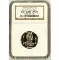 A SUPERB SET OF 3 PROOF MANDELA 2000 R5 ULTRA CAMEO PF 65, PF 64, PF 63