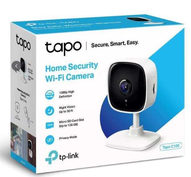 TP-LINK Tapo C100 Home Security WiFi Camera