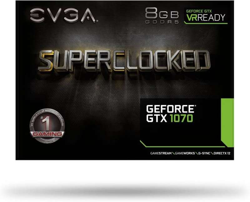 EVGA GTX 1070 SC Gaming 8GB Graphics Card