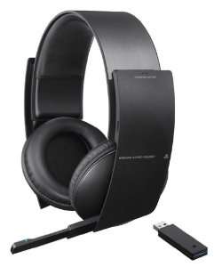 PS3 wireless 7.1 stereo headset