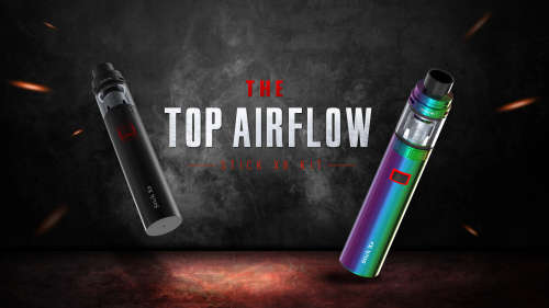 SMOK X8 stick VAPE KITS New Sealed ***Upgraded V8 kit With Top airflow so no more leaks!