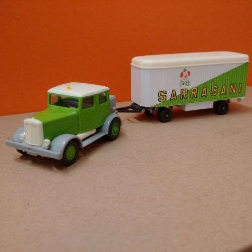 Wiking Hanomag with Trailer - Sarasani - 1/87 Scale