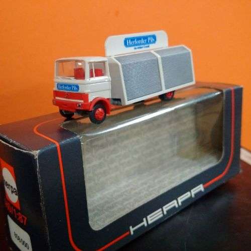 Herpa MB Beer Truck - 1/87 Scale