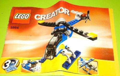Lego Creator Instruction Booklet - 5864
