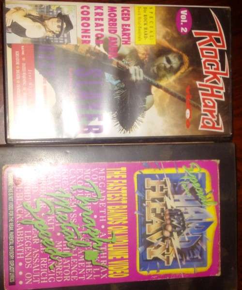 Two VHS Tapes - Heavy Metal
