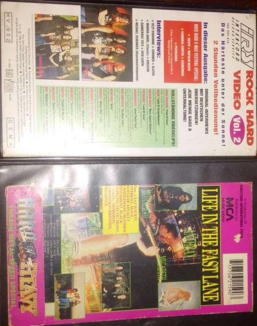 Two VHS Tapes - Heavy Metal