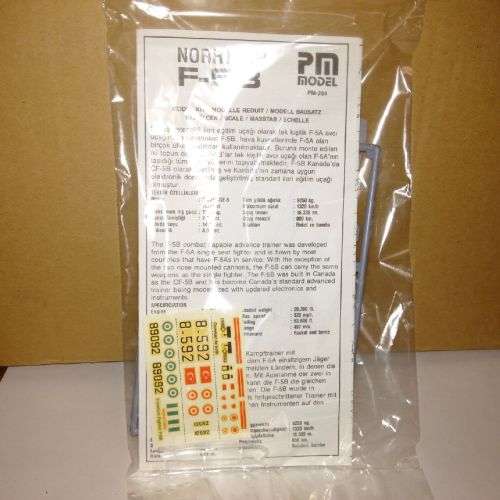 PM Models - Northrop F5B