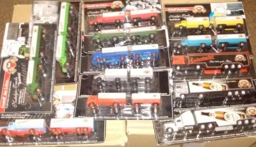 Eschenbecher DDR Nostalgia Beer Lorry Collection  - 13 Lorries - 1/87 Scale