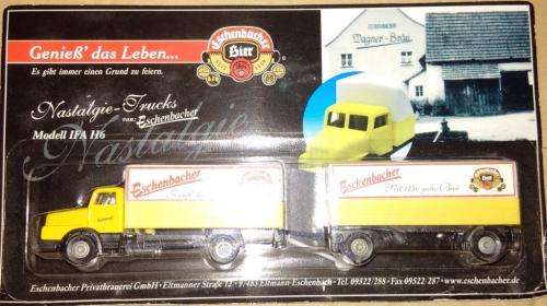 Eschenbecher DDR Nostalgia Beer Lorry Collection  - 13 Lorries - 1/87 Scale