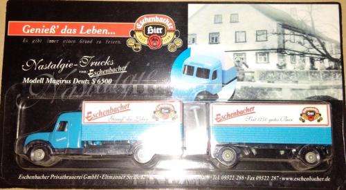 Eschenbecher DDR Nostalgia Beer Lorry Collection  - 13 Lorries - 1/87 Scale