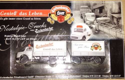 Eschenbecher DDR Nostalgia Beer Lorry Collection  - 13 Lorries - 1/87 Scale