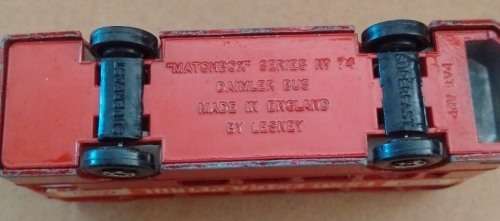 Matchbox London Bus - Esso