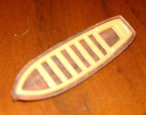 Boat Hull with Rowing Benches - HO scale