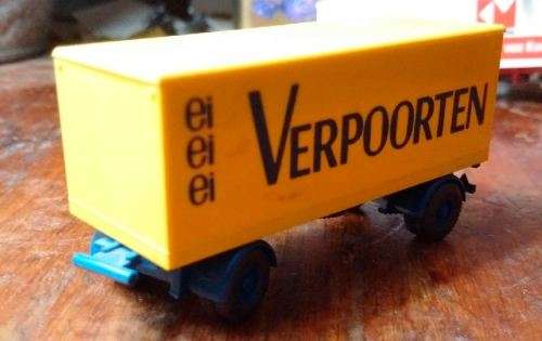 Wiking Truck Trailer - Verporten - 1/87 Scale