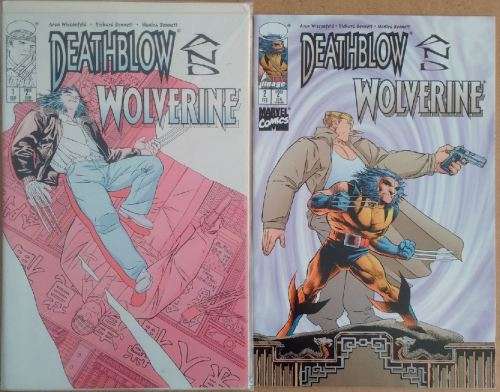Wolverine and Deatblow Crossover - 2 Comics - Image Comics