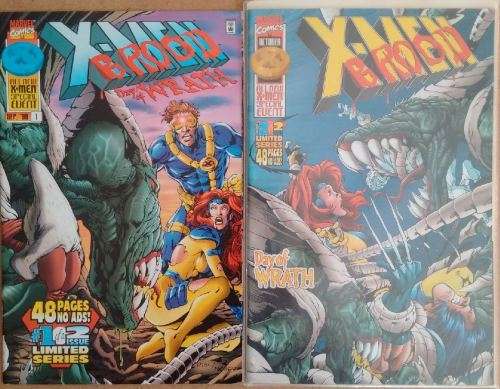 X-Men - Brood - 2 Part Mini Series - Marvel Comics
