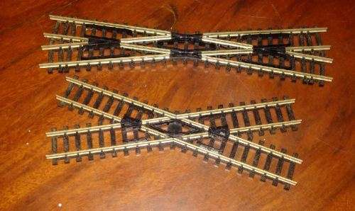 2 x Minitrix Crossover Rails - N Scale