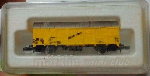 Märklin Mini Club Banana Van - Z Scale