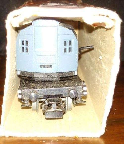 Märklin Vintage DB Railway Crane and Flat Wagon - HO scale