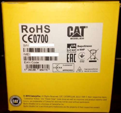 Cat B30 Cell Phone