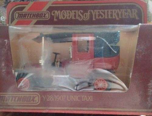 Matchbox Unic Taxi 1907- Models of Yesteryear
