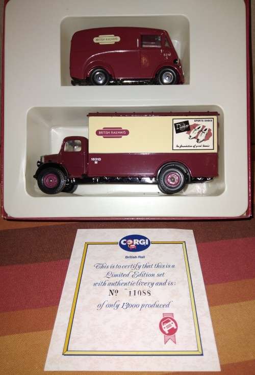 Corgi 2 x British Rail Vehicle Collectors Edition