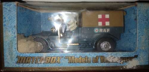 Matchbox Crossley RAF Tender 1918  - Models of Yesteryear