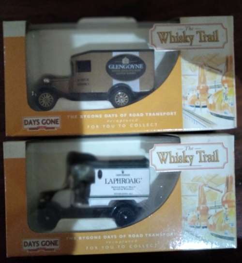 Collection of 9 x Lledo Whisky Trail Cars - Days Gone