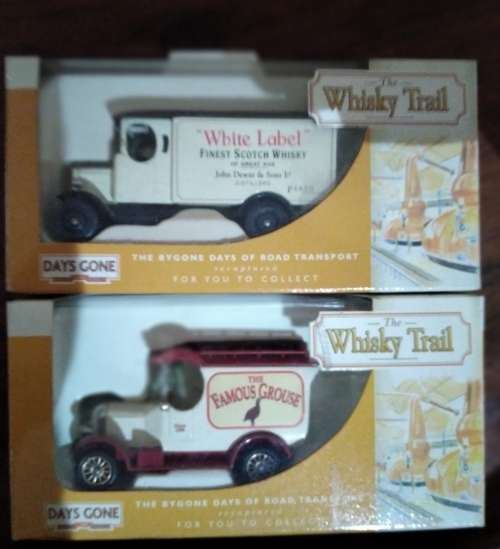 Collection of 9 x Lledo Whisky Trail Cars - Days Gone