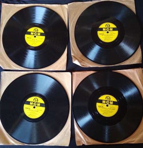 Lot of Four x 78 Grampohone Records - MGM - `Annie Get Your Gun`